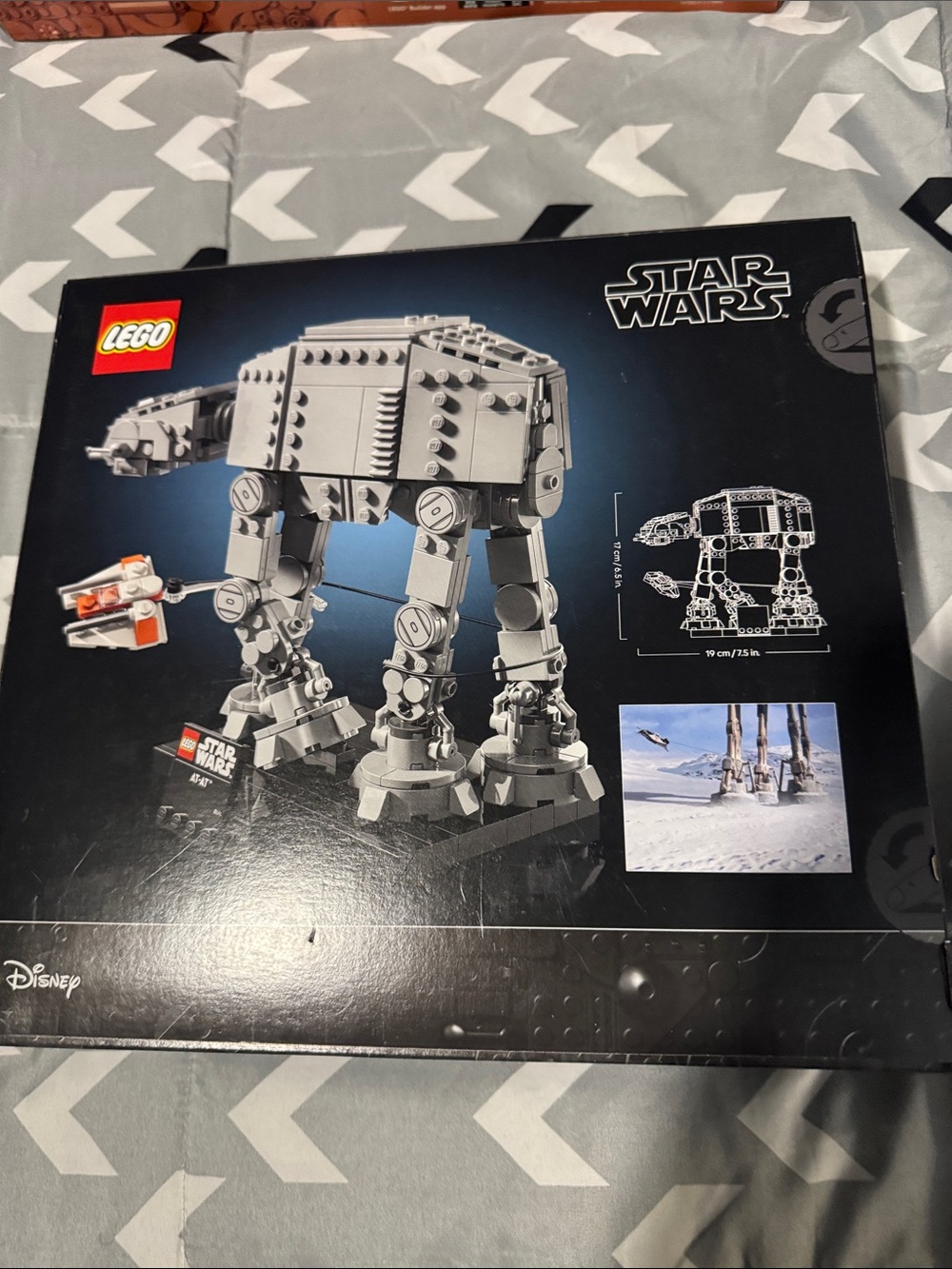 Lego Star Wars AT-AT Walker in Gray and Black with Orange Accent